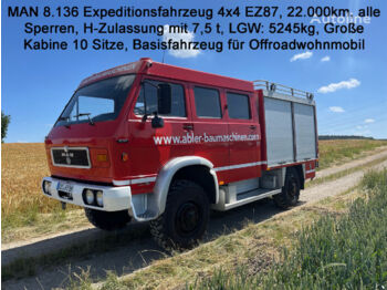 MAN 8.136 4x4 Expeditionsmobil H-Zulassung 7,5t - Кастенваген
