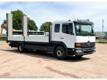 Автовоз Mercedes-Benz 1528 Auto.-Maschinentransporter 2tlg. Rampen E4