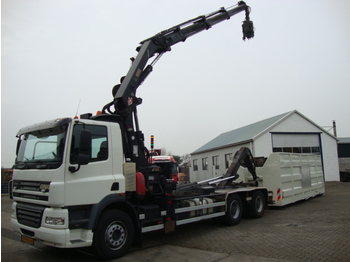 Ginaf X3232S 6x4 28 ton kraan - Грузовик-контейнеровоз/ Сменный кузов