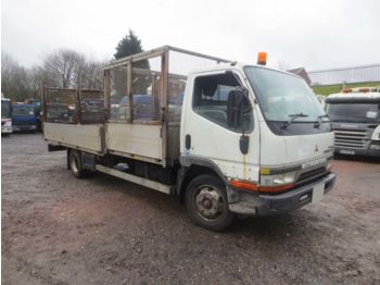 MITSUBISHI CANTER 4X2 7.5TON c/w CAGED TIPPING BODY & FLATBED BODY #111 - Грузовик-шасси