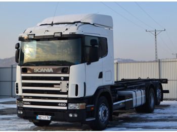 Scania 144 460 * Fahrgestell 6,50 m * Top Zustand!  - Грузовик-шасси
