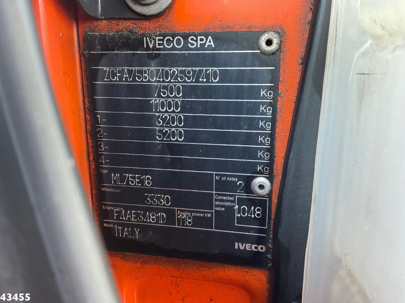 Автовоз Iveco Eurocargo ML75E16 Autotransporter met oprijrampen: фото 19
