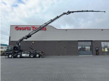 Scania P450 8X2 21 TON HAAKARM + HIAB 548 E-6 + JIB 150  - крюковой мультилифт