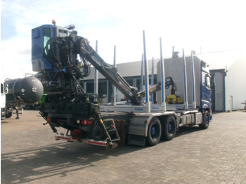 Лесовоз, Автоманипулятор Mercedes Actros 2663 6x4 Euro 6 loglift F96 crane timber truck: фото 4