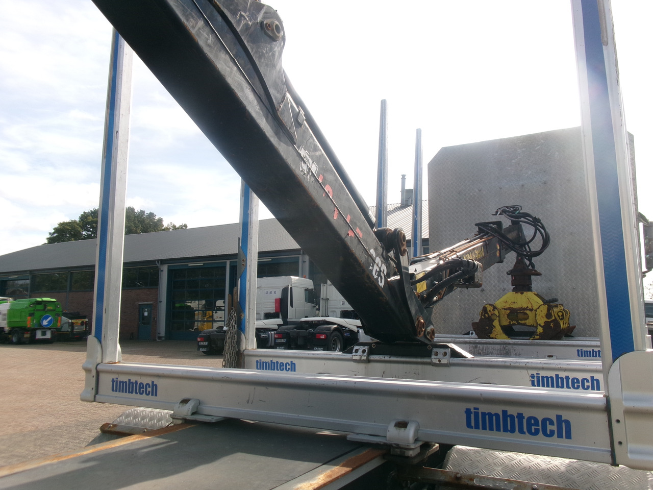 Лесовоз, Автоманипулятор Mercedes Actros 2663 6x4 Euro 6 loglift F96 crane timber truck: фото 13