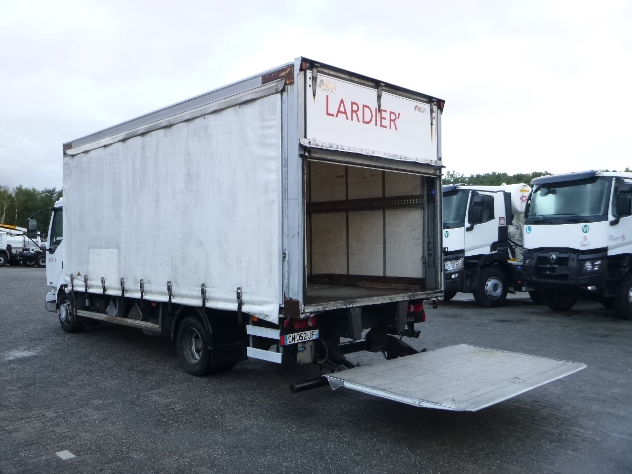 Тентованный грузовик Renault Midlum 180 dci 4x2 curtain sider: фото 6