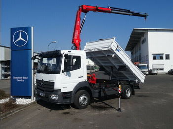Самосвал Mercedes-Benz Atego 1224 KK Kipper+Kran+Funk+Greifersteuerung