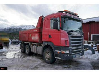 Самосвал Scania R 620 6x4 365.000 km. Steel suspension and manual: фото 1