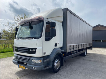 DAF LF 55 220PK / NL TRUCK / EURO5 / TAILLIFT / SLEEPERCAB! - тентованный грузовик