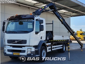 Грузовик бортовой/ Платформа Volvo FL 280 4X2 NL-Truck Euro 5 Crane Kran HIAB 111-HIDUO: фото 1