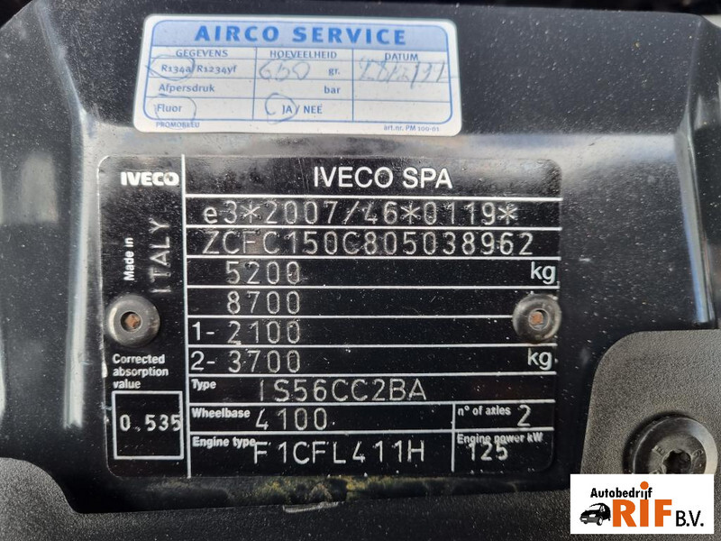 Цельнометаллический фургон Iveco Daily 50C17 Maxi L4H2 3.0 D Euro 5 Hi-Matic: фото 11