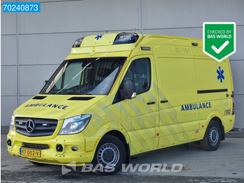Машина скорой помощи Mercedes-Benz Sprinter 319 CDI Automaat Euro6 Complete NL Ambulance Brancard Ziekenwagen Rettungswagen Krankenwagen Airco Cruise control: фото 1