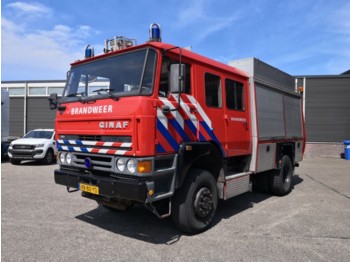 Ginaf 4x4 FireTruck - Double Cabin - Rosenbauer Pump - Hoses - 2800L Tank - Incl Equipment - 05/2019 APK - Пожарная машина
