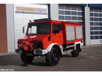 Unimog U 1350 L Brandweer Hogedruk Rosenbauer opbouw - Пожарная машина