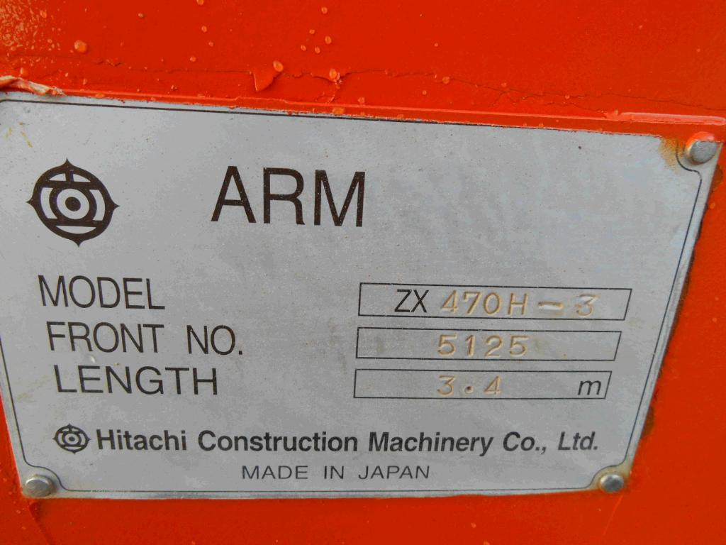Стрела для Строительной техники Hitachi ZX470H-3 -: фото 7