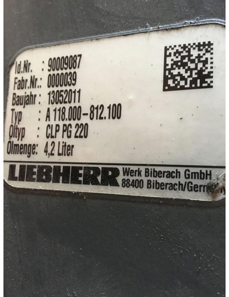 Лебёдка для Мобильных кранов Liebherr Liebherr MK 88-701 winch: фото 5