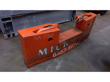 Spierings Spierings SK 598 AT5 counterweight - Противовес