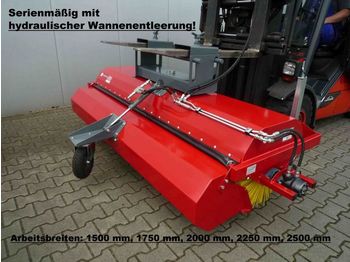Новый Щетка для Вилочных погрузчиков Staplerkehrmaschinen 1,75 m einschl. hydr. Entle: фото 1