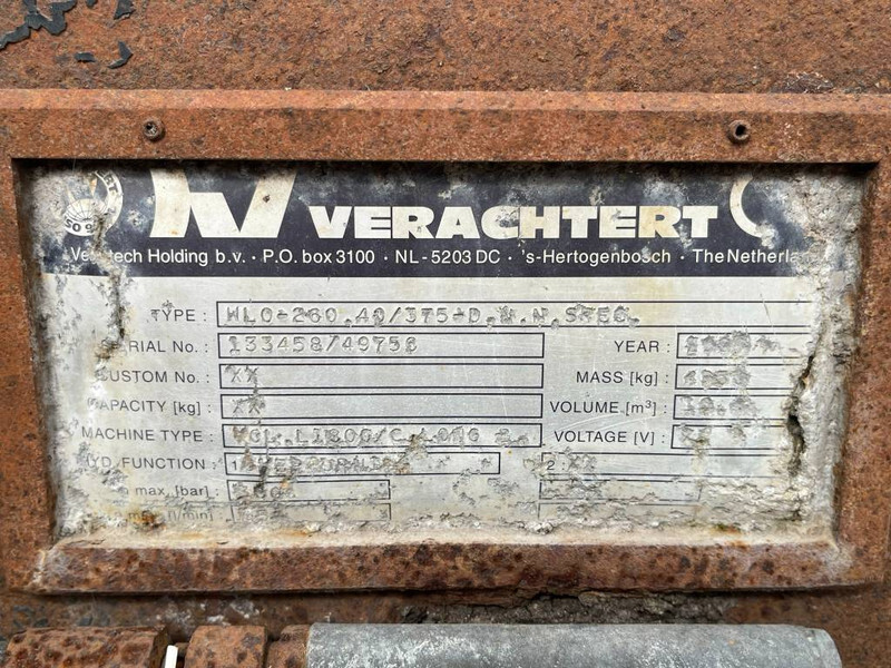 Ковш для Строительной техники Verachtert High Lift Bucket - CAT 966 / 972: фото 8