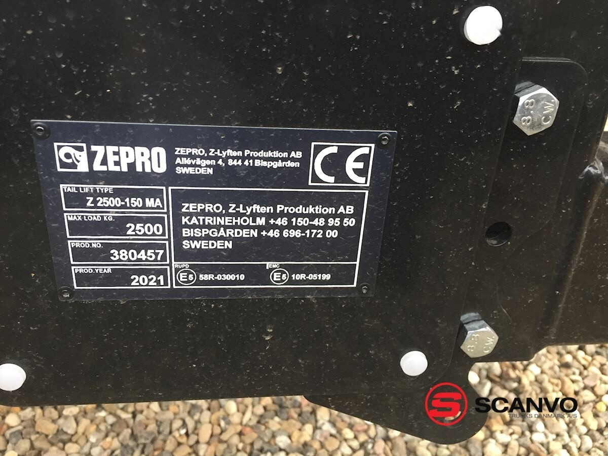 Гидроборт Zepro Zepro 2000mm liftplade: фото 6