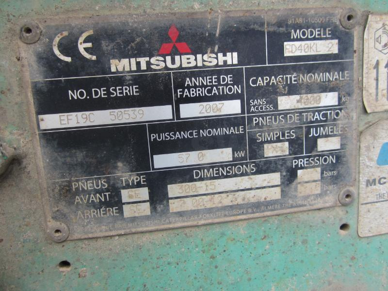 Дизельный погрузчик Mitsubishi FD40KL: фото 6