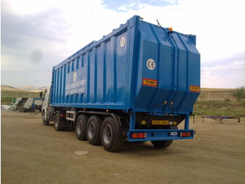 Новый Полуприцеп с подвижным полом для транспортировки мусора CUHADAR 2021: фото 1