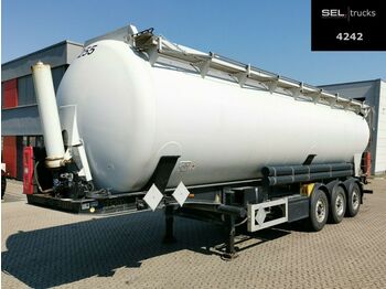 Полуприцеп цистерна для сыпучих грузов для транспортировки силоса Feldbinder KIP 52/7000/A/2 / ADR AT/ 52.000 l /Alu-Felgen: фото 1