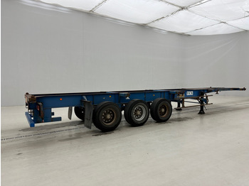 Полуприцеп-контейнеровоз/ Сменный кузов Fruehauf Skelet 2 x 20-30-40 ft: фото 4