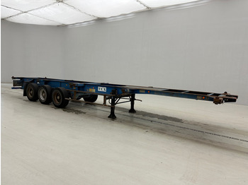 Полуприцеп-контейнеровоз/ Сменный кузов Fruehauf Skelet 2 x 20-30-40 ft: фото 3