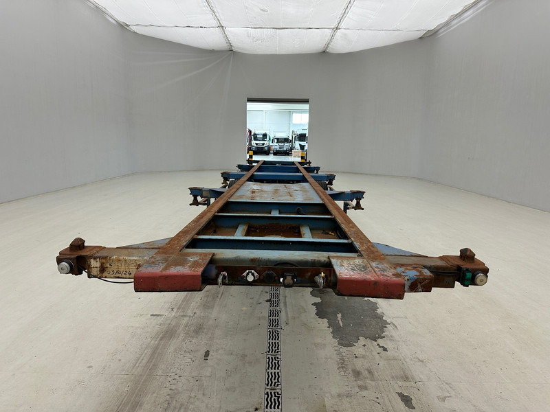 Полуприцеп-контейнеровоз/ Сменный кузов Fruehauf Skelet 2 x 20-30-40 ft: фото 2