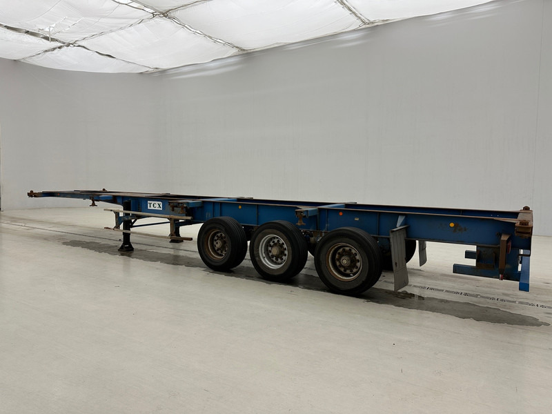 Полуприцеп-контейнеровоз/ Сменный кузов Fruehauf Skelet 2 x 20-30-40 ft: фото 6