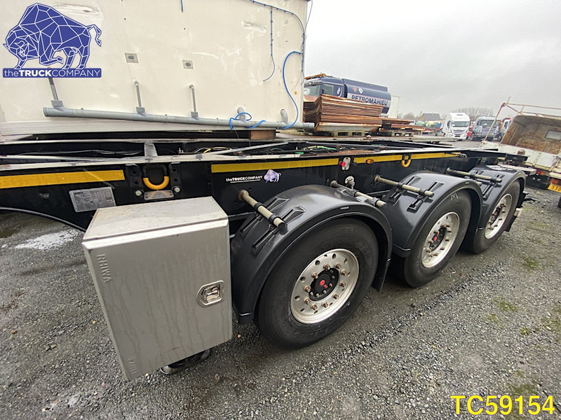 Полуприцеп-контейнеровоз/ Сменный кузов Hoet Trailers 20' Container Transport: фото 8