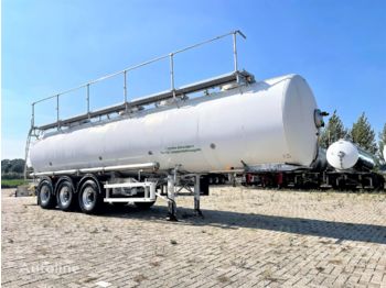 Полуприцеп-цистерна для транспортировки пищевых продуктов MAISONNEUVE INOX Food tank 30m3 - 4k - 6.450kg: фото 1