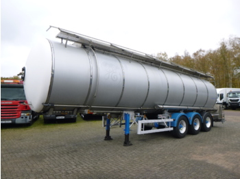 Полуприцеп-цистерна для транспортировки пищевых продуктов Magyar Food tank inox 36 m3 / 1 comp + pump: фото 1