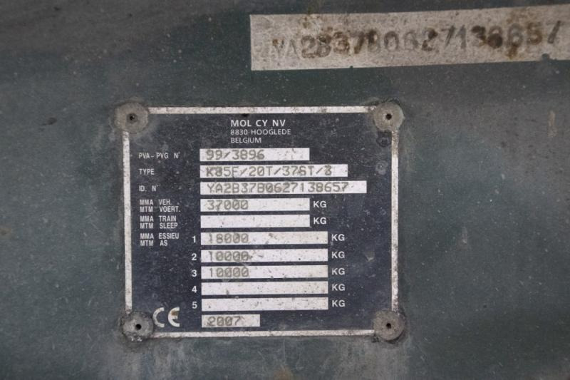 Mol K85F/20T/37ST- HYDR. DOOR в лизинг Mol K85F/20T/37ST- HYDR. DOOR: фото 6