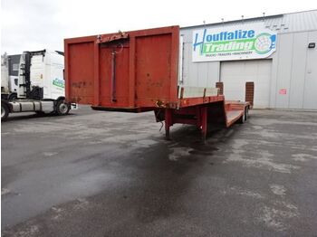 Низкорамный полуприцеп Fruehauf lowloader 2 axles - full steel