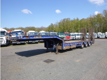 King 3-axle semi-lowbed trailer 9 m / 32 t + ramps - Низкорамный полуприцеп
