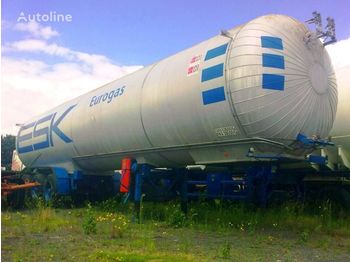 AUREPA LNG, Methane, Gas Tank, 45000 Liter, Natural gas, Air Liquide cr - Полуприцеп-цистерна