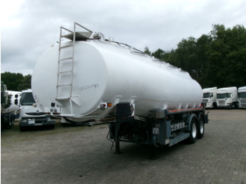 Caldal Fuel tank alu 25 m3 / 6 comp + pump - Полуприцеп-цистерна