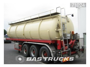 Dijkstra 37.000 Ltr / 1 Bemonstering Vogelzang Pomp - Полуприцеп-цистерна