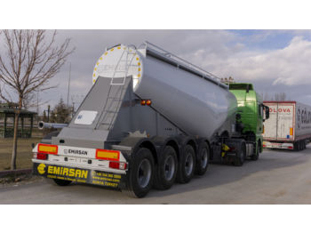 EMIRSAN 4 Axle Cement Tanker Trailer - Полуприцеп-цистерна