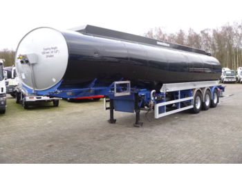 GRW Fuel / heavy oil tank alu 45 m3 / 1 comp + pump - Полуприцеп-цистерна