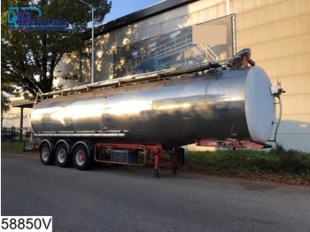 MAISONNEUVE Chemie 45177 liter,  isolated tank, 3 Compartments, Steel suspension - Полуприцеп-цистерна