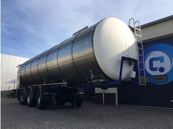 Vogelzang Woudsend RMO trailer 3-axle-/2 steering Milk-Milch-Melk Trailer - Полуприцеп-цистерна