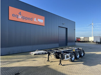 Полуприцеп-контейнеровоз/ сменный кузов LAG NEW/UNREGISTERED 20FT (SWAP) ADR CHASSIS, empty weight: 3.220kg, ALCOA, 2x available
