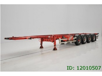  TURBO HOET 4 ASSER - Полуприцеп-контейнеровоз/ Сменный кузов