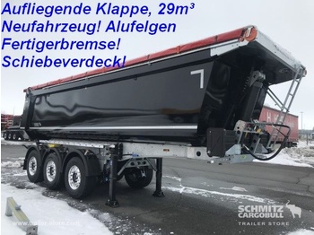 Новый Самосвальный полуприцеп SCHMITZ Auflieger Kipper Stahlrundmulde 28m³: фото 1