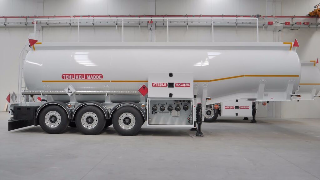 Новый Полуприцеп-цистерна для транспортировки топлива SINAN TANKER-TREYLER Aluminium, fuel tanker- Бензовоз Алюминьевый: фото 5