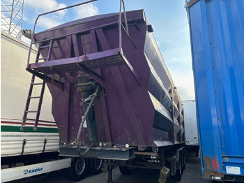 Lück SKF 35/50m³/Liftachse/SAF Achse - Самосвальный полуприцеп