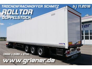 Полуприцеп-фургон Schmitz Cargobull SKO 24 / ROLLTOR / DOPPELSTOCK / LASI / 2,70: фото 1